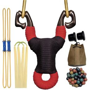 Slingshots for Adults Hunting,Stainless Steel Sling Shot for Shooting,Professional Tactical Metal Slingshot, Sling Shot Used for Driving Away Pigeons, Squirrels,Instead of Wrist Rocket.