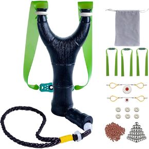 Resin Slingshot for Adult or Kids Equipped with Sling Shot Bands Target Ammo Suitable for Game Target Practice