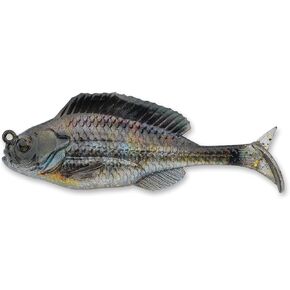 Savage Gear Structure Gill Fishing Bait, 3/8 oz, Ghost Gill, Realistic Contours, Colors and Movement, Durable Construction, Weedless Design, Photoprint Finish