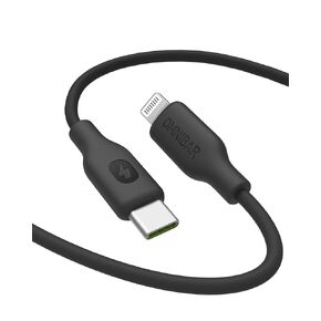 USB C to Lightning Cable, Apple MFi Certified iPhone Fast Charger Cable, Flow Silicone USB Type C Lightning Cable for iPhone 14/13/12/11/XR/XS/X/8/7/SE iPad Air/Mini/Pro AirPods iPod (6FT, Lime Green)