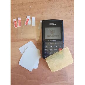 Screen Protector and Keypad Cover Kit for Ingenico Link 2500i, Protects from Scratches and Seals Keypad from Sanitizing Chemicals, Splash and Seal Proof, Clear