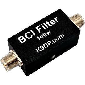K9DP 100W BCI Filter for HF Shortwave Radios/Actives