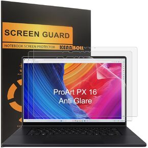 KEANBOLL (3 Pack) Designed for 2024 New ASUS ProArt P16 Laptop Screen Protector (16 inch), Anti Glare and Anti Fingerprint (Matte) Shield