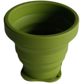75ml Collapsible Silicone Camping Cup - Portable Foldable Drinking Mug for Outdoor, Hiking & Travel