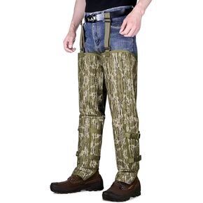 QOGIR Snake Guard Protection Chaps, Snake Bite Protection for Ankle to Thigh Snake Chaps, Waterproof Snake Gaiters