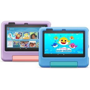 Amazon Fire 7 Kids Tablet 16 GB 2-Pack (Blue and Purple)