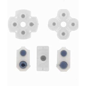 GGZone New Silicone L R Conductive Rubber Adhesive Button Pad Keypad for PS4 JDS-055 JDS-050