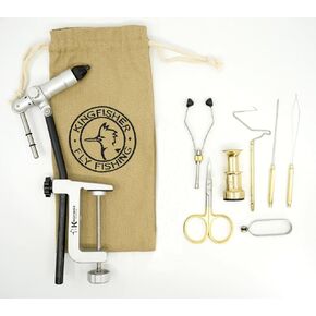 Rock Creek Fly Tying Vise with Tools