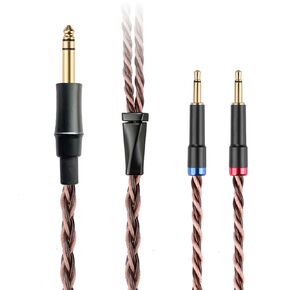 8N OCC German Copper Cable Wire Compatible with Meze 109 Pro 105 AER Sony MDR Z1R MDR Z7M2 Hifiman HE400SE HE4XX HE-350 Headphones 4.9ft 4.4mm Plug