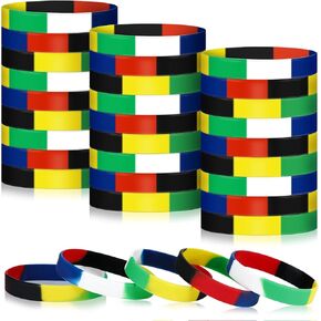 Bulk Plan of Salvation Wrist Band Wordless Silicone Bracelet Bible Salvation Bracelet Christian Wristbands