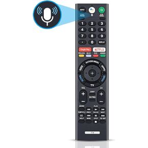 استبدال لـ Sony Bravia TV Remote مع التحكم الصوتي ، لـ Sony RMF-TX300U 4K SMART HDTV XBR-49X800E XBR-55X800E XBR-55X850D XBR-65X850E XBR-85X850D XBR-43X800E XBR-65X930D