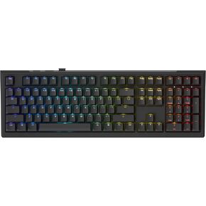 Ducky One X Wireless Inductive Keyboard: Tri-Mode, Rapid Trigger, Linear Inductive Switches, Gasket-Mount Quack Mechanics+ 7-Layer Dampening, High-Density PBT Doubleshot Keycaps, US, Black
