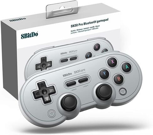 8Bitdo SN30 Pro Switch Wireless Bluetooth Game Controller GamePad (Hall Effect Undery Update) لمحول Steam Mac PC Windows Macos (أخضر) in Kuwait