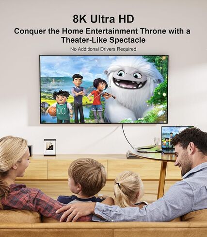 Reborn USB to HDMI Adapter, USB 3.0/2.0 to HDMI Multi-Display Cable, 1080P@60Hz USB-A 3.0 Male to HDMI Female Converter Suitable for Windows XP/7/8/10/11 in Saudi Arabia