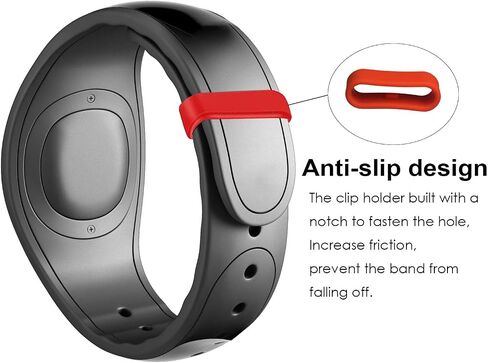 12-Pack Accessories for Magic Band & Band+ & Band2.0, Multi-Color Anti-slip Silicone Security Holder Loops Comapatible with Disney Magic Bands in Kuwait