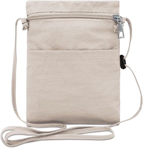 Ultralight Crossbody Phone Purse, Nylon Small Phone Purse Cell Phone Purse, Smartphone Crossbody Bag with Zipper in Kuwait