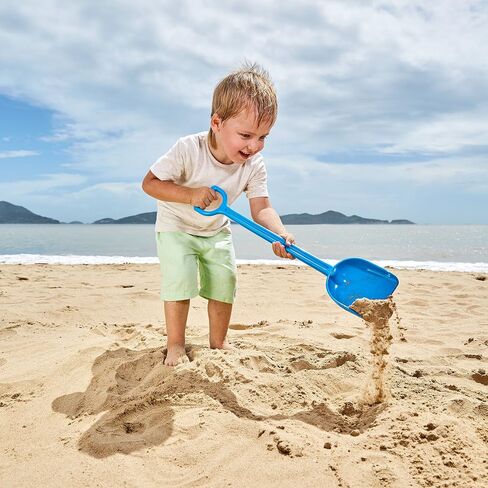 Hape Sand Shovel Beach and Garden Toy Tool Toys, Red in Saudi Arabia