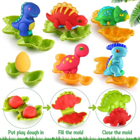 Dough Play Tool Set for Kids - 28Pcs Kitchen Creations Noodle Playset and Ice Cream Maker Machine Kit for Toddlers Birthday (8 Colors Included) in Saudi Arabia