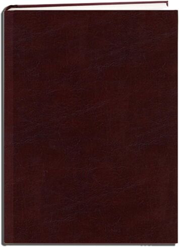BookFactory Classic Burgundy Journal Notebook - 168 Pages 6" x 8" Burgundy (Imitation Leather) Section Sewn Hardbound (JOU-168-68RS-A-LMT00) in Saudi Arabia