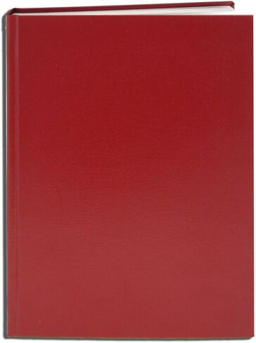BookFactory Classic Burgundy Journal Notebook - 168 Pages 6" x 8" Burgundy (Imitation Leather) Section Sewn Hardbound (JOU-168-68RS-A-LMT00) in Saudi Arabia