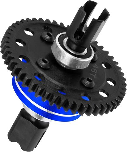 46T Upgrades Part Differential Slipper for 1/8 Outcast/Kraton/Notorious 6s BLX,1/7 Mojave/Felony 6s BLX,#45 Steel Spur Gear Slipper Clutch Diff Gear Hops Up.Red in Saudi Arabia