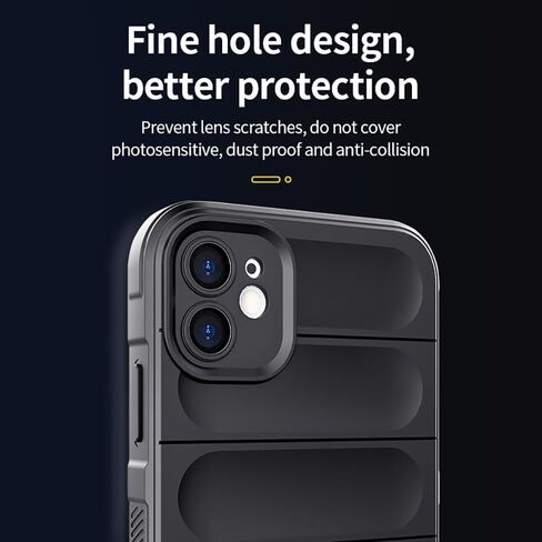 for iPhone 11 Case, TPU Upgrade Camera Protection & Soft Anti-Scratch Microfiber Lining Slim Aesthetic Shockproof Protective Cover for iPhone 11 6.1 inch Purple in Saudi Arabia