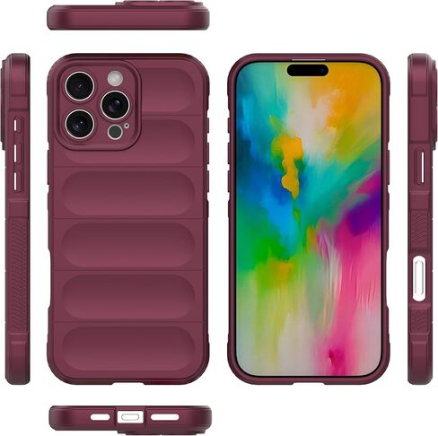 for iPhone 11 Case, TPU Upgrade Camera Protection & Soft Anti-Scratch Microfiber Lining Slim Aesthetic Shockproof Protective Cover for iPhone 11 6.1 inch Purple in Saudi Arabia