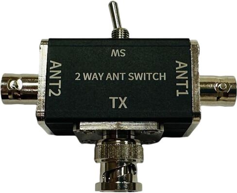 2 Way CB/HAM Antenna Coax Switch 100W 1-30MHz Optional SO239/BNC Connector (BNC) in Saudi Arabia