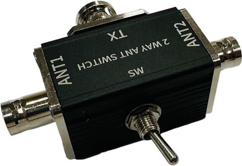 2 Way CB/HAM Antenna Coax Switch 100W 1-30MHz Optional SO239/BNC Connector (BNC) in Saudi Arabia