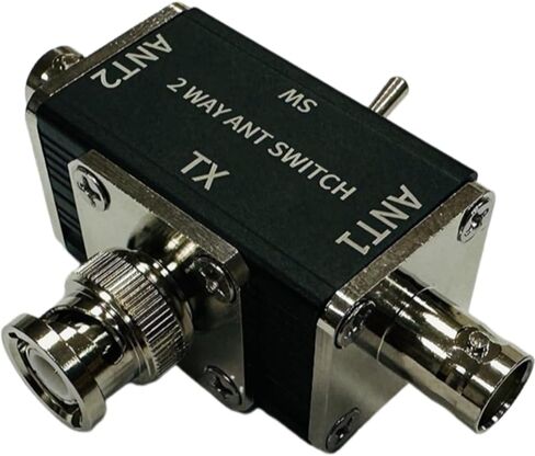 2 Way CB/HAM Antenna Coax Switch 100W 1-30MHz Optional SO239/BNC Connector (BNC) in Saudi Arabia