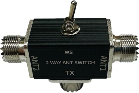 2 Way CB/HAM Antenna Coax Switch 100W 1-30MHz Optional SO239/BNC Connector (BNC) in Saudi Arabia