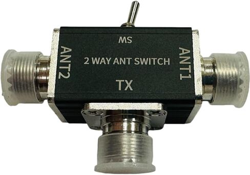 2 Way CB/HAM Antenna Coax Switch 100W 1-30MHz Optional SO239/BNC Connector (BNC) in Saudi Arabia
