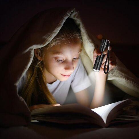 36 Pcs Mini Flashlights Bulk Bright Aluminum LED Handheld Torches with Lanyard Small LED Flashlights for Night Reading Emergency Hurricane Camping Hiking Party Favors in Kuwait