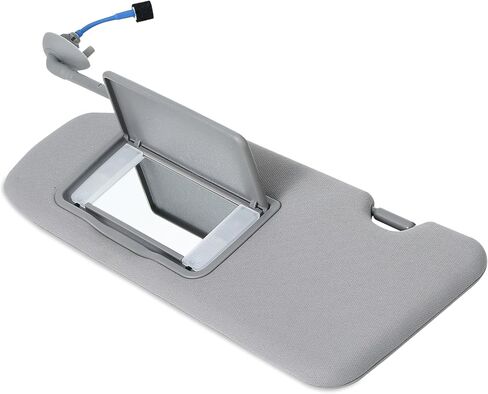 Driver Left Side Sun Visor Compatible with Honda CR-V 2017 2018 2019 2020 2021 2022 Sunshade Replace 83280TLAA12ZB (Gray, Driver Side) in Saudi Arabia