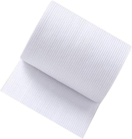 Knit Elastic Bands for Sewing, Elastic Spool for Waistbands Pants Clothes and Crafts DIY (Black 5Y x 2.4inch) in Saudi Arabia
