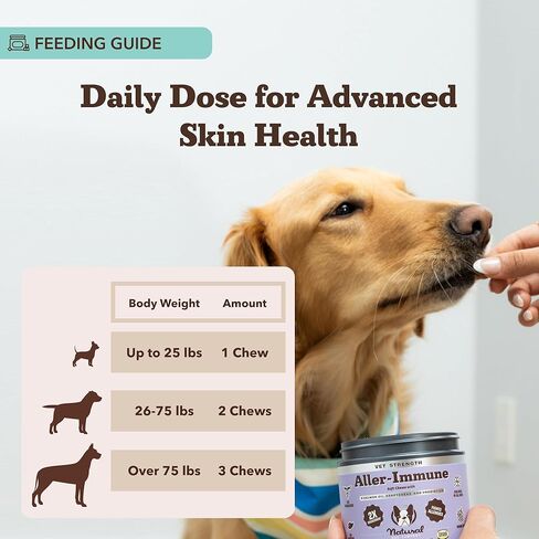 شركة Natural Dog Company Aller-Immune Chews (90 قطعة) ، نكهة الديك الرومي ، بروبيوتيك خاص بالكلاب ، مكمل مناعة الحساسية للكلاب ، يعزز الجهاز المناعي ، مضادات الأكسدة ، حكة في الحكة للكلاب in Kuwait