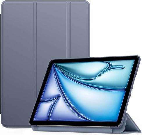 Meliya for iPad Air 11 Inch Case (M3 2025/M2 2024), iPad Air 5th 2022 / 4th Generation 2020 10.9 Inch, Slim Hard Shockproof Protective Cover, Support Auto Wake/Sleep, Without Pencil Holder (Lavender) in Saudi Arabia