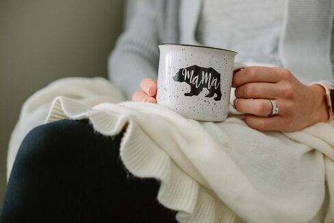 Farmhouse Mama Bear & Papa Bear Funny Campfire Couples Coffee Mug Set | 14oz Ceramic Mugs | Mama Bear Mug, Papa Bear Mug | Perfect for Parents in Kuwait