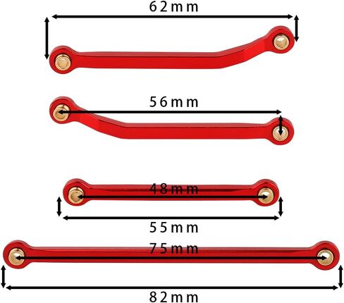 TRX4M Metal High التخليص هيكل قضبان الرابط مجموعة TRX-4M K10 High Trail Pickup 1/18 RC OFF-ROAD MABLER PROCESTION ORGARD in Kuwait