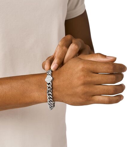 Emporio Armani Men's Stainless Steel Cuff Bracelet (Model: EGS3127040) in Saudi Arabia