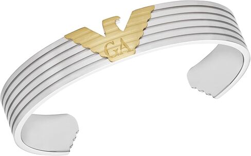 Emporio Armani Men's Stainless Steel Cuff Bracelet (Model: EGS3127040) in Saudi Arabia