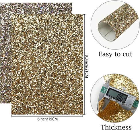16 Pieces 8x6 Inch Pink and Baby Pink Series Faux Leather Fabric Sheets Include Metallic Litchi Fine Chunky Glitter Holographic Flamingo Patent Embossing Mermaid Scale for Leather Earring Bows Making in Saudi Arabia