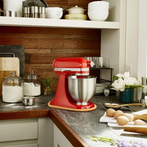 Blender Slider Mat for Kitchenaid Stand Mixer, Bamboo Slide Tray for Kitchen Appliances, Tilt Head Kitchen Aid Countertop Electrical Sliders 4.5-5 Quart Stand Mixer, Countertop Coffee Slider in Saudi Arabia