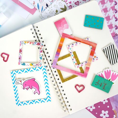Eleption DIY Journal Kit for Girls Ages 8-12،98pcs Journal Set DIY Girls Diary Age 6-8 Scrapbook & Diary Set ، Journaling Art Crafts Kit for 8 9 10 11 12 13 14 14 alming teenage girl in Saudi Arabia