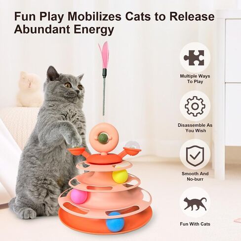 ألعاب القطة القطة القطنية التفاعلية مع ألعاب القطط كرات Catnip للقطط الداخلية Cat Cat Ball Toy in Saudi Arabia