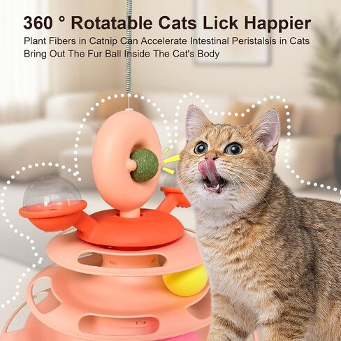 ألعاب القطة القطة القطنية التفاعلية مع ألعاب القطط كرات Catnip للقطط الداخلية Cat Cat Ball Toy in Saudi Arabia