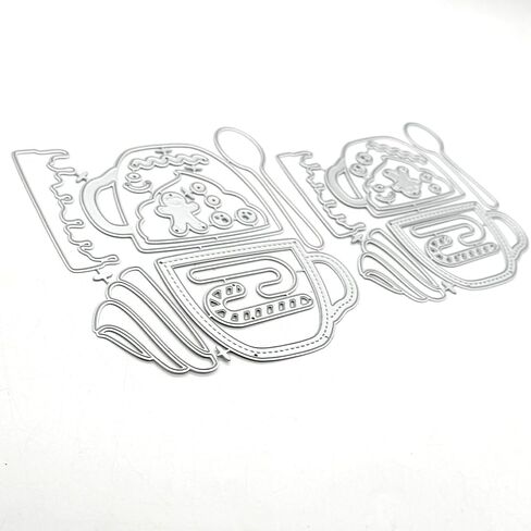 KSCRAFT 2024 October Release Christmas Metal Cutting Dies Stencils for DIY Scrapbooking Decorative Embossing DIY Paper Card (Hot Cocoa Pouch) in Saudi Arabia