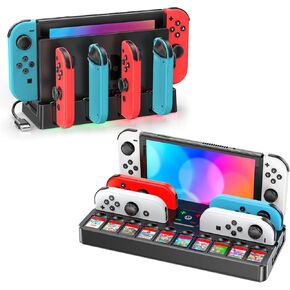Switch Docking Station for TV with Joycon Charing Dock Bundle