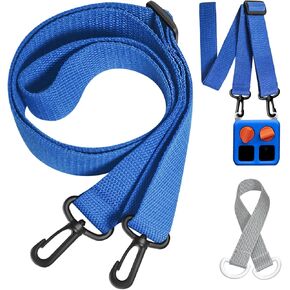 Adjustable Shoulder Strap, Compatible with Yoto Mini Jacket, Carrying Cross-Body Strap for Adventure Jacket, Accessory for Yoto, Blue (Strap Only)
