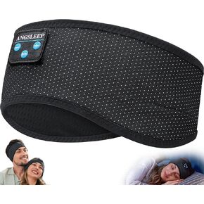 Sleep Headphones Bluetooth | Wireless & Wired Palyback 2in1 | Bluetooth Headband for Side Sleepers - Sleeping Headphones Headband with Thin Speaker Microphone Handsfree Gift Ideas for Women Men